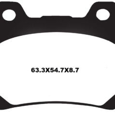 BRAKE PAD CERAMIC - MOTO-MASTER