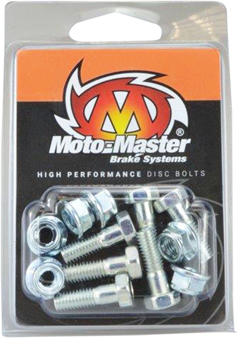 ROTOR BOLTS M6X19 HEX+NUT - MOTO-MASTER