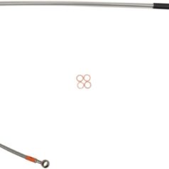 BRAKE LINE WITH HEADLIGHT USE ONLY WITH MOTO-MASTER RADIAL MASTER CYLINDER OEM LENGTH - MOTO-MASTER