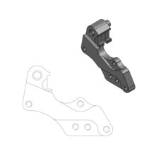 RELOCATION BRACKET BRAKE CALIPER RALLY/DAKAR 298MM - MOTO-MASTER
