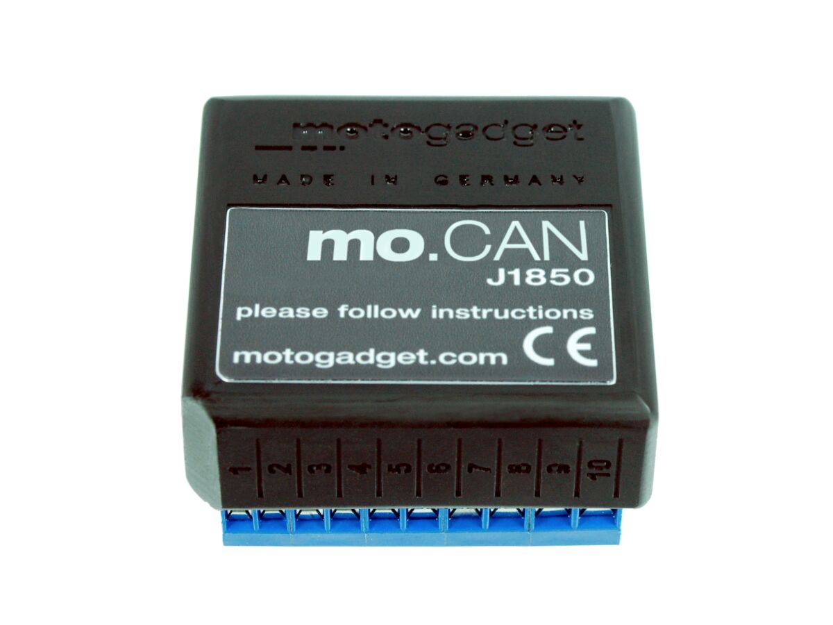 mo-CAN J1850 SIGNAL CONVERTER H-D VRSC DEUTSCH PLUG - MOTOGADGET