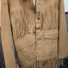 Mockajacka beige Nudiejeans storlek M