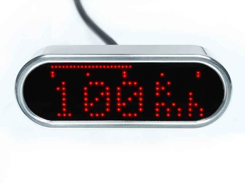 MOTOSCOPE MINI SPEEDO POLISHED - MOTOGADGET