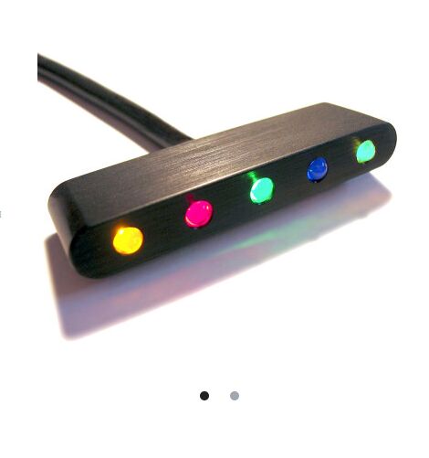 MOTOSIGN MINI INDICATOR LAMP PANEL BLACK - MOTOGADGET