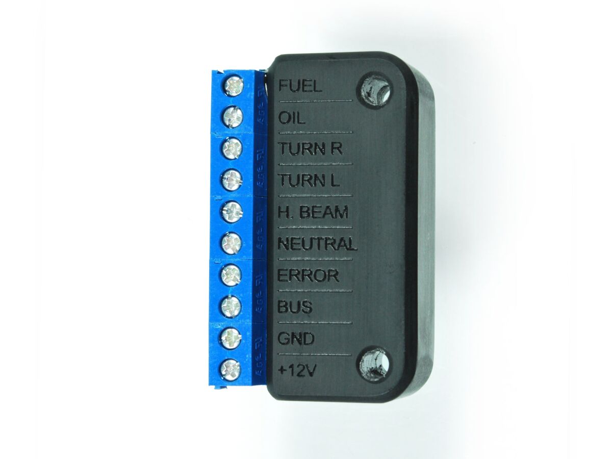 BREAKOUT BOX A FOR MOTOSCOPE PRO INDICATOR LIGHTS - MOTOGADGET