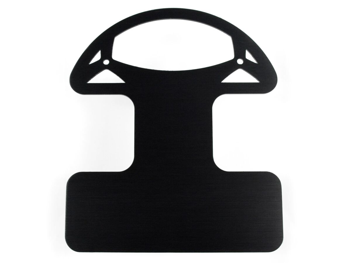 MOUNTING BRACKET A ANODIZED BLACK FOR MOTOSCOPE PRO - MOTOGADGET