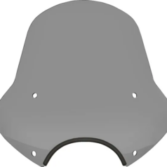 Memphis Shades Speed Demon Vindruta – 9" Cutout – Black Smoke