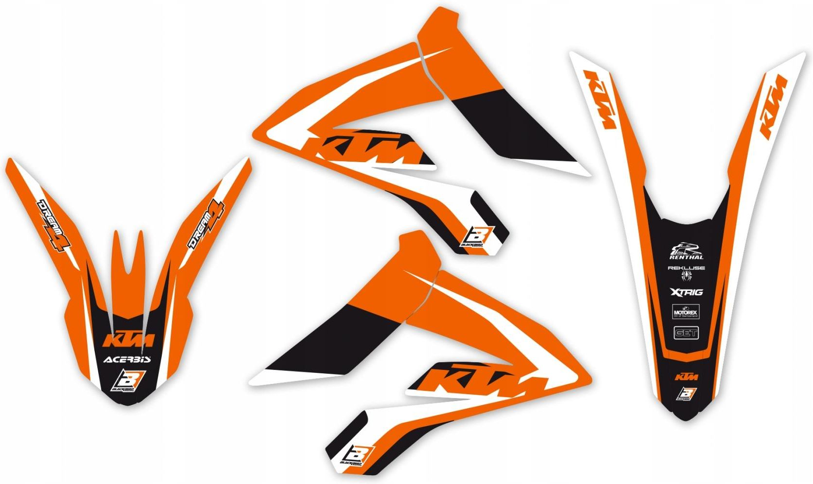 Dekalkit KTM Freeride 12-23 - 2540N