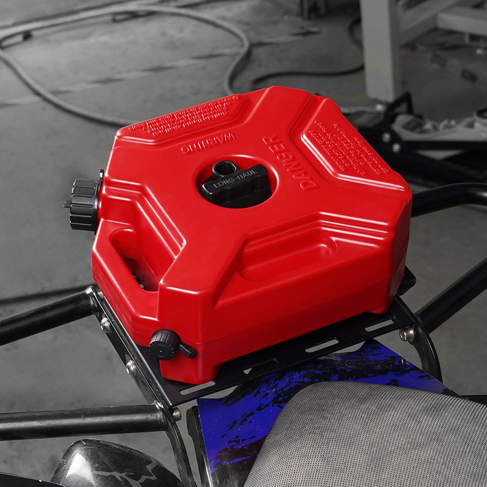 1.3GL/5L Portable Gas Fuel Tank Jerry Can Tank Oil Containers For ATV UTV Motorcycle Car - Bild 2