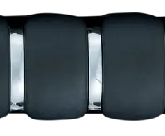 ISO-GRIPS FOR ELECTRONIC THROTTLE CHROME