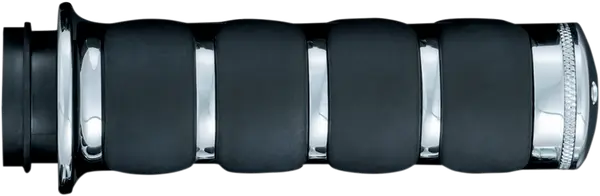 ISO-GRIPS FOR ELECTRONIC THROTTLE CHROME