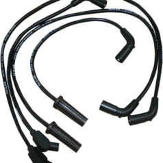 WIRE SPARK PLUG 8MM BLK