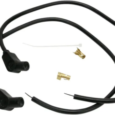 BLACK PLUG WIRE 135 UNIV