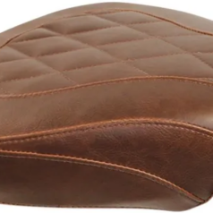 PILLION PAD WIDE TRIPPER™ DIAMOND STITCH BROWN