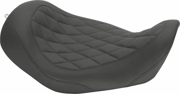 SEAT SOLO WIDE TRIPPER - FXD 06-UP - DIAMOND BLACK