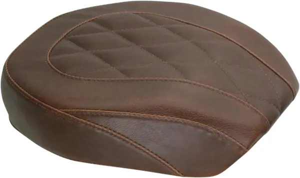 PILLION PAD WIDE TRIPPER™ DIAMOND STITCHED BROWN