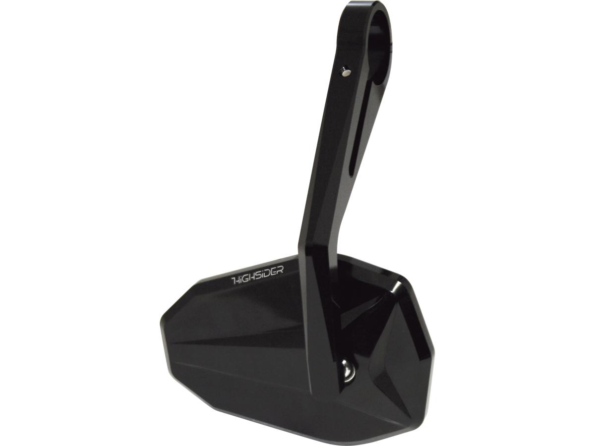 Victory Bar End Mirror 185 mm stem Black, Anodized - Bild 2