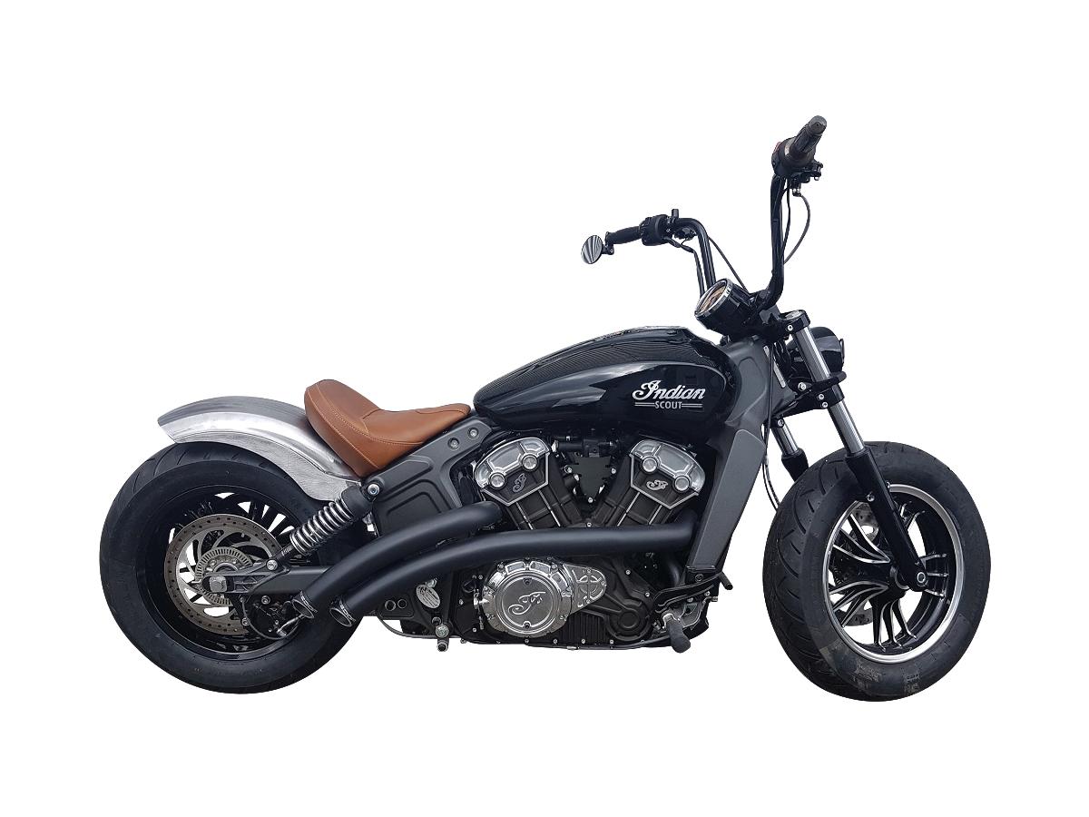 15-24 Indian ScoutStillett 200 Rear Fender for Indian Scout Raw Steel