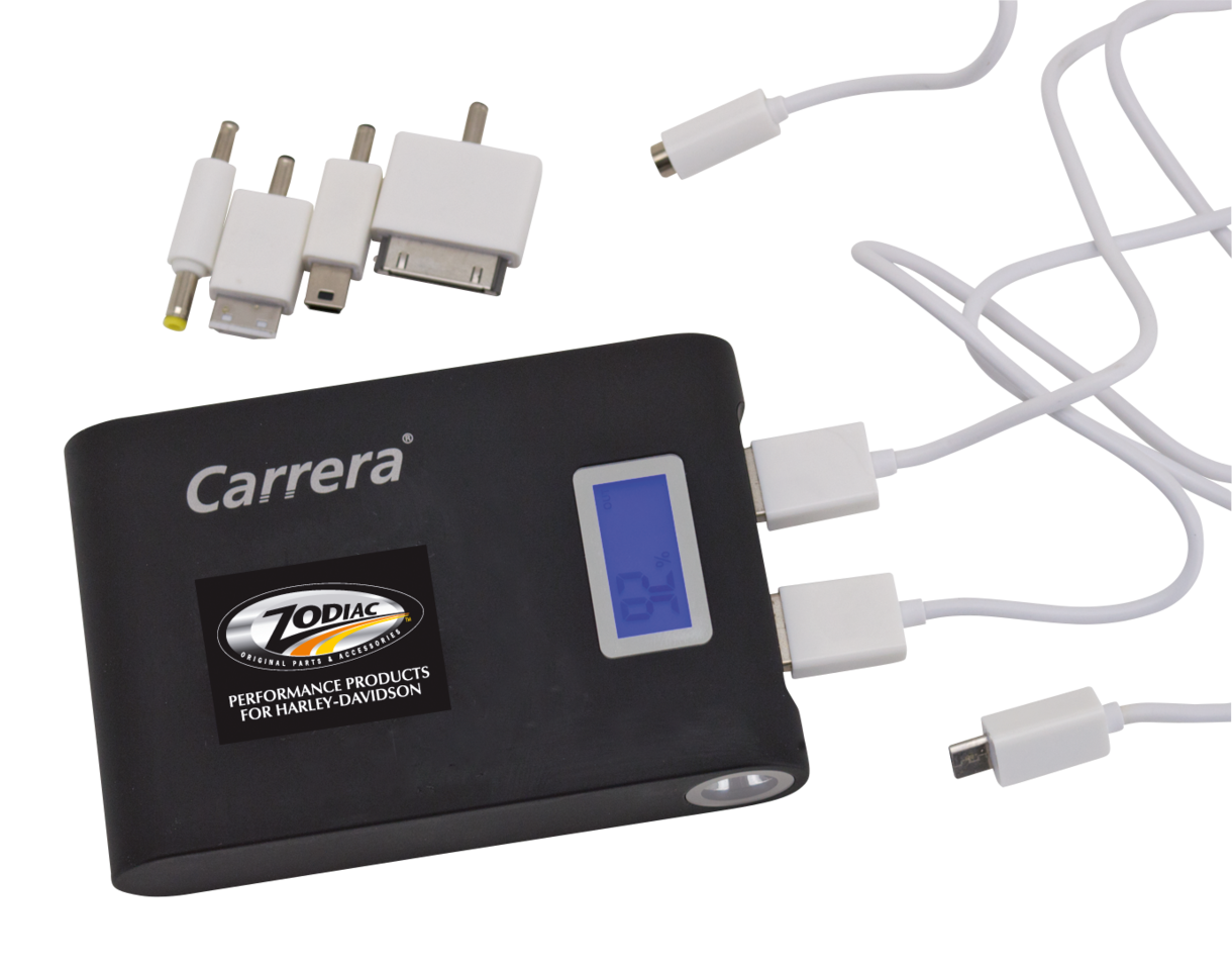 UN-3480 CARRERA 10,000mAh POWERBANK/LED