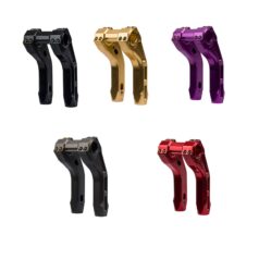2.5" Pullback för 1 /1.25" Styre -  Softail, Dyna, M8 Touring - Svart / 12"