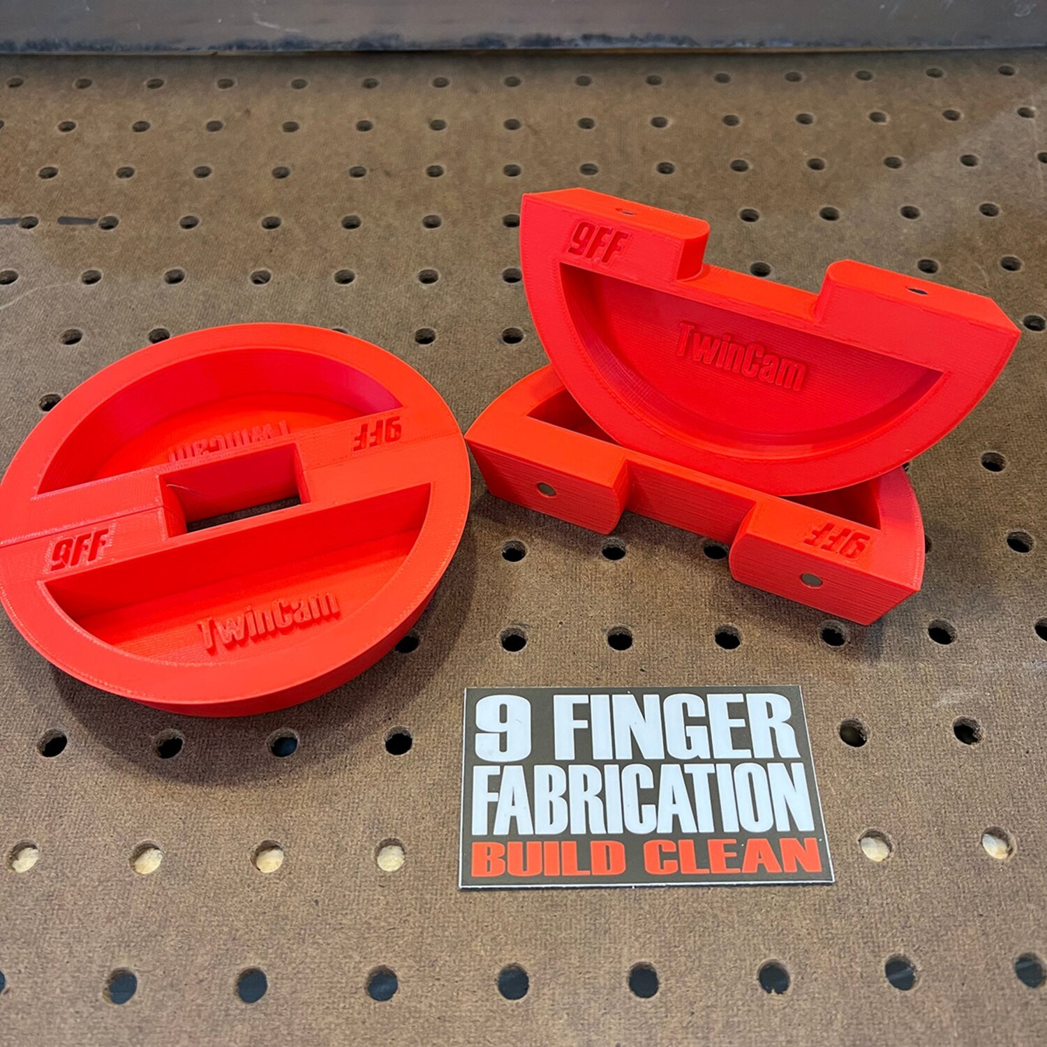 9Finger Fabrication, Twin Cam case bore plug set - Bild 2
