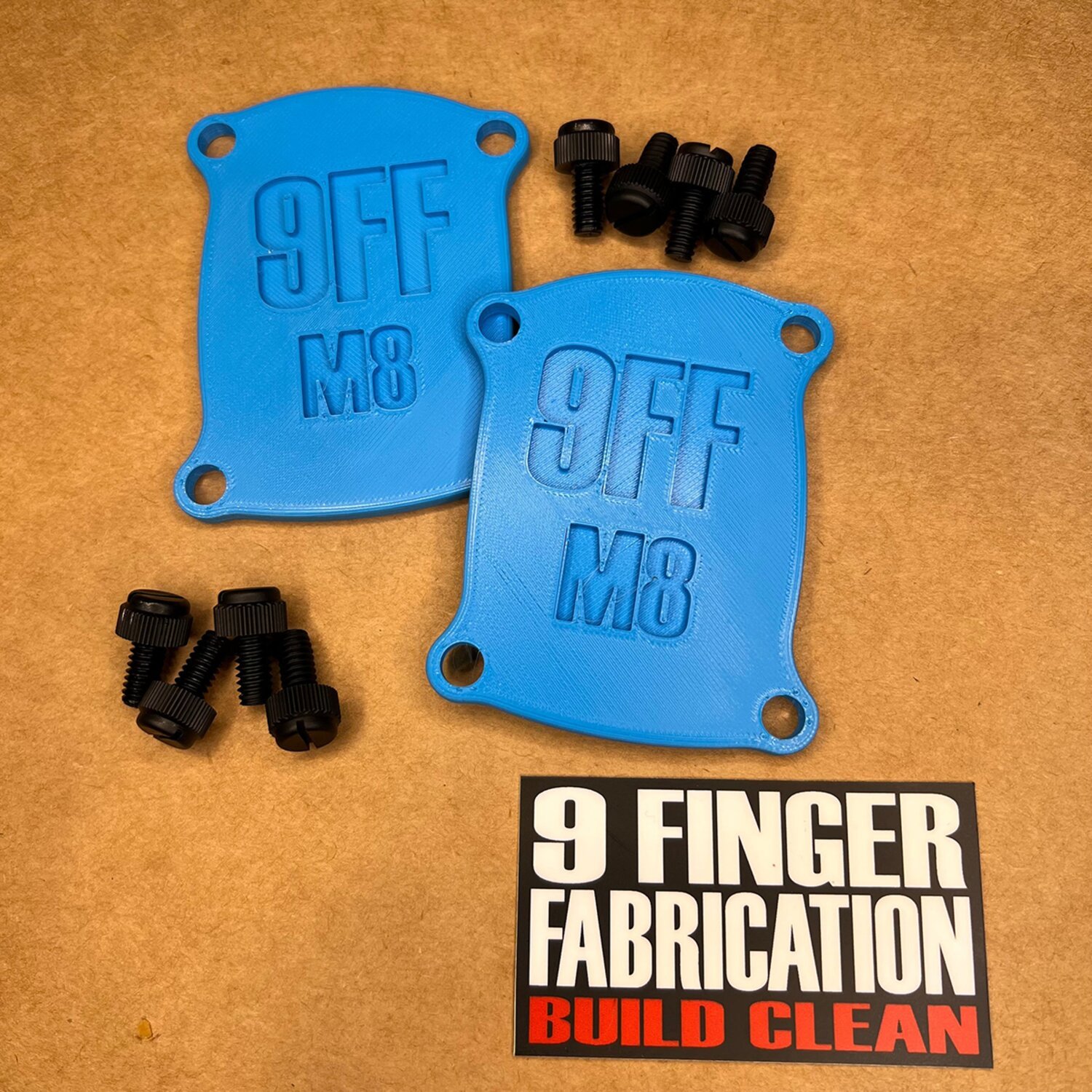 9Finger Fabrication, Evo/Shovel lifter bore case cover set