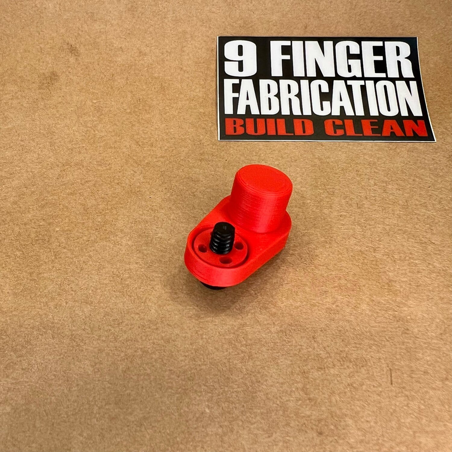 9Finger Fabrication, crank position sensor hole plug