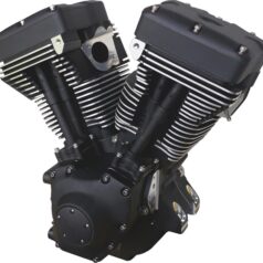 Competition Series Twin Cam 100" Blackout Engine - Dyna/ Touring 99-06