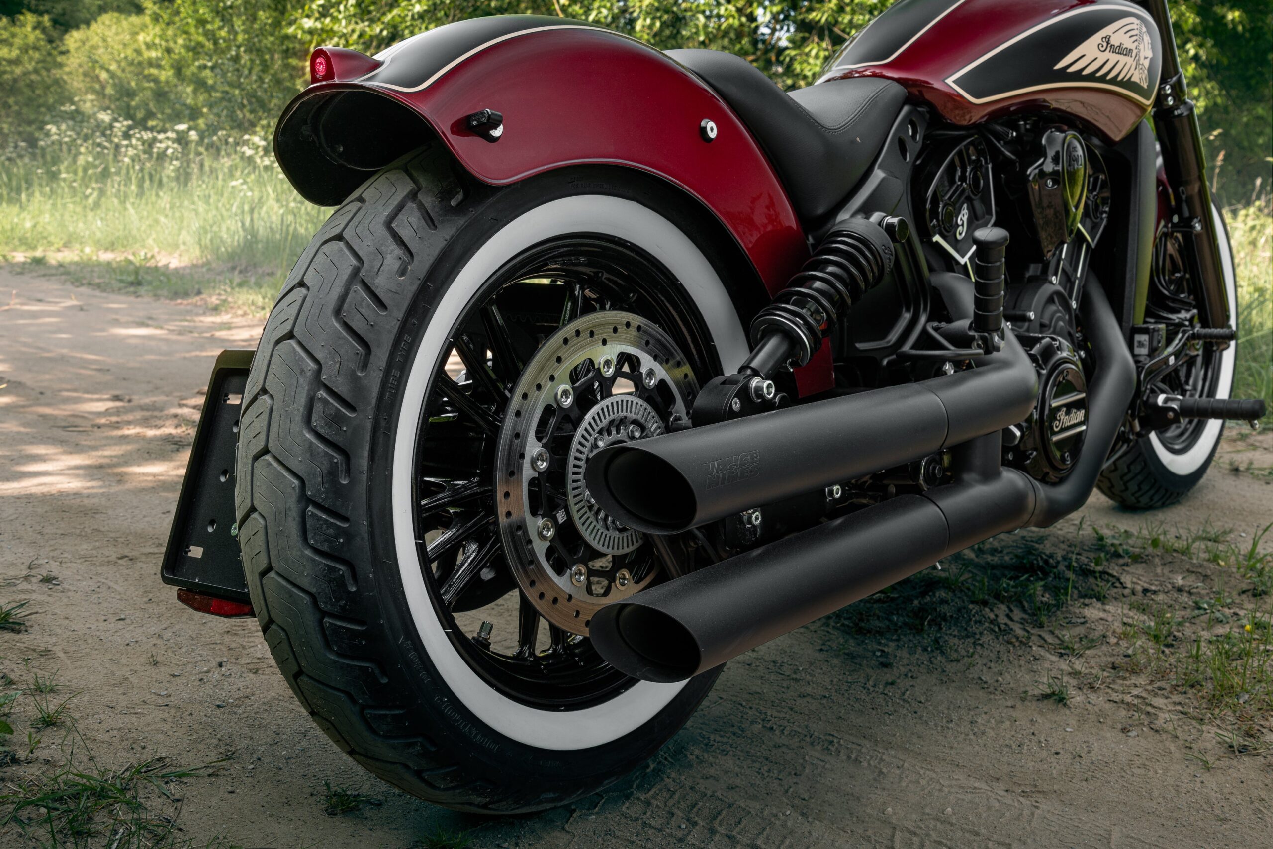 Indian Scout 2015-2024 Rear Fender "Apache"