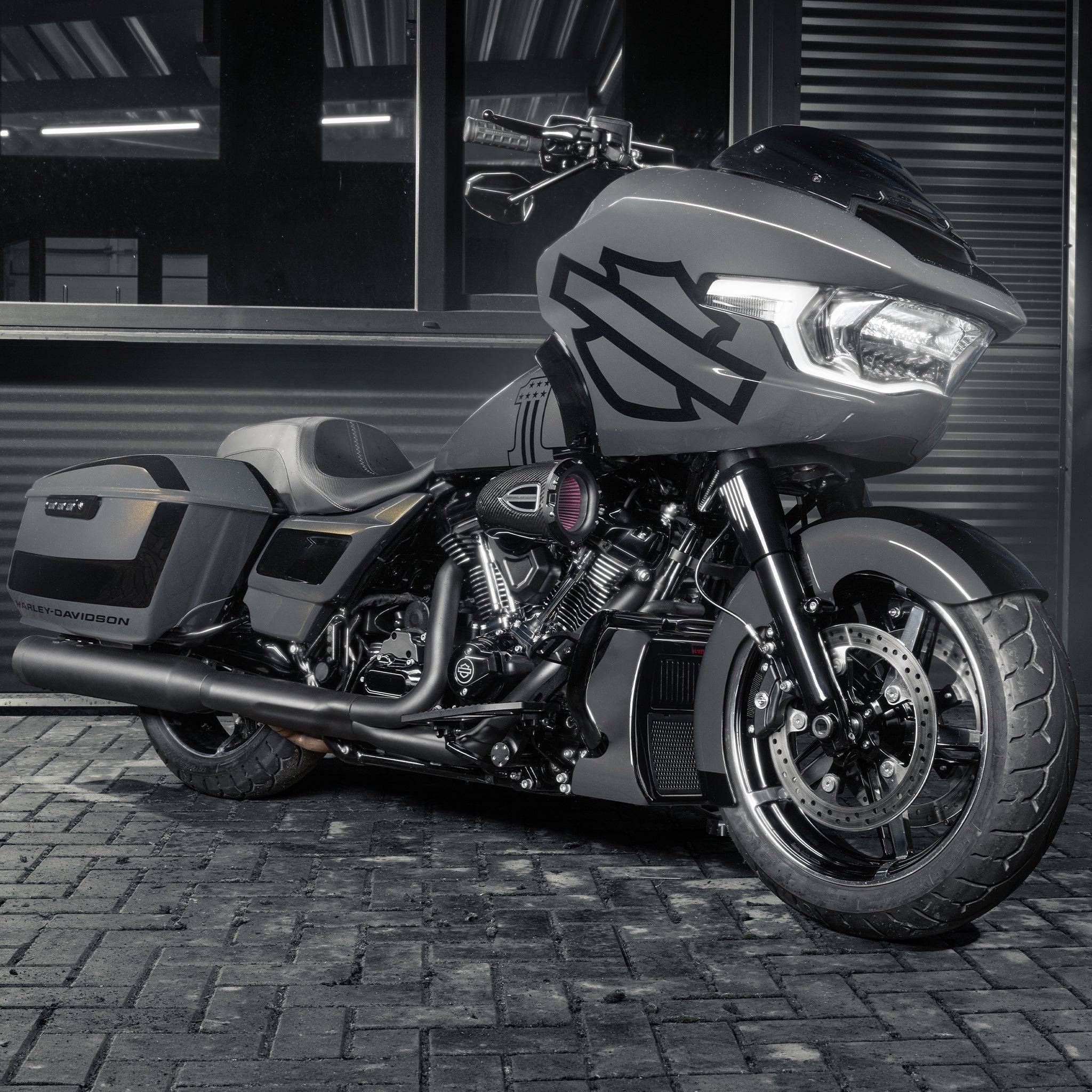 "Wrapper" Front Fender 18X5.5" Fat Wheels With Stock Legs Touring 24-26 - Bild 2