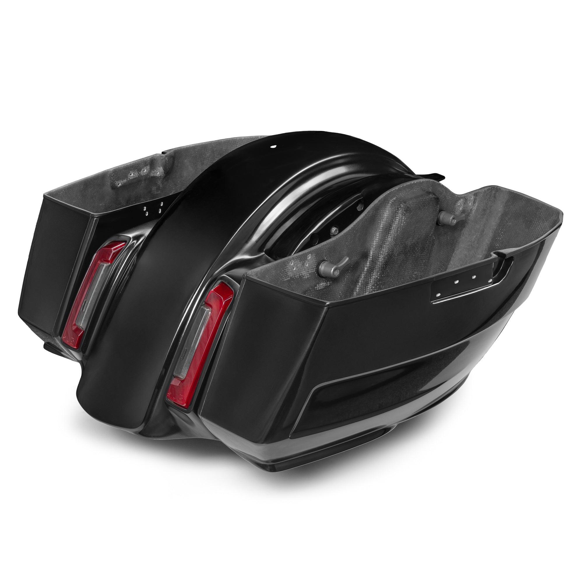 2024–2026 Touring Saddlebags & Rear Fender Kit – Edge Line Series