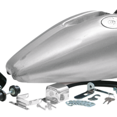 ONE PIECE "RUBBER MOUNTED" FAT BOB TANK FOR SPORTSTER