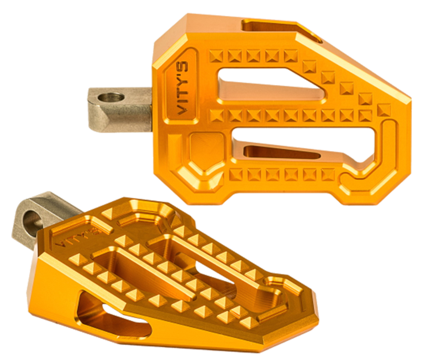 Vity's Design – BMX Pegs Gold Driver - Softail 18+ Sportster21+ Pan america