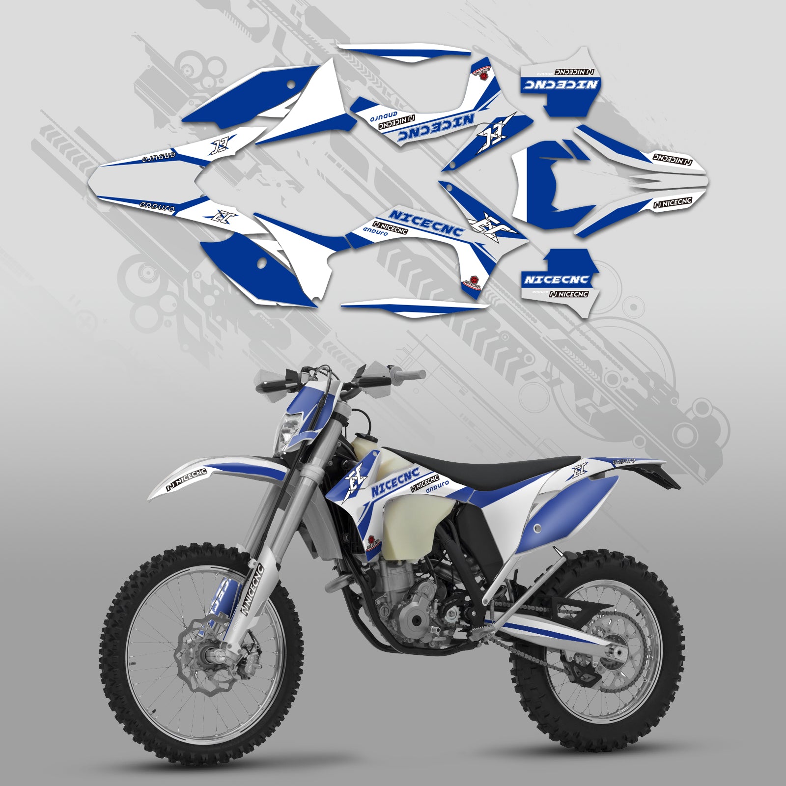 Graphics Decals Stickers Kit For KTM EXC 2012-2013 XC 2011 - Bild 2
