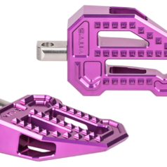 Vity's Design – BMX Pegs Purple Driver - Softail 18+ Sportster21+ Pan america