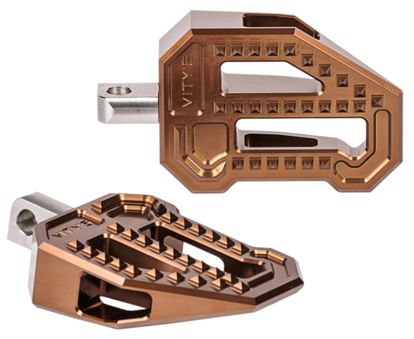 Vity's Design – BMX Pegs Bronze - Harley 85-17