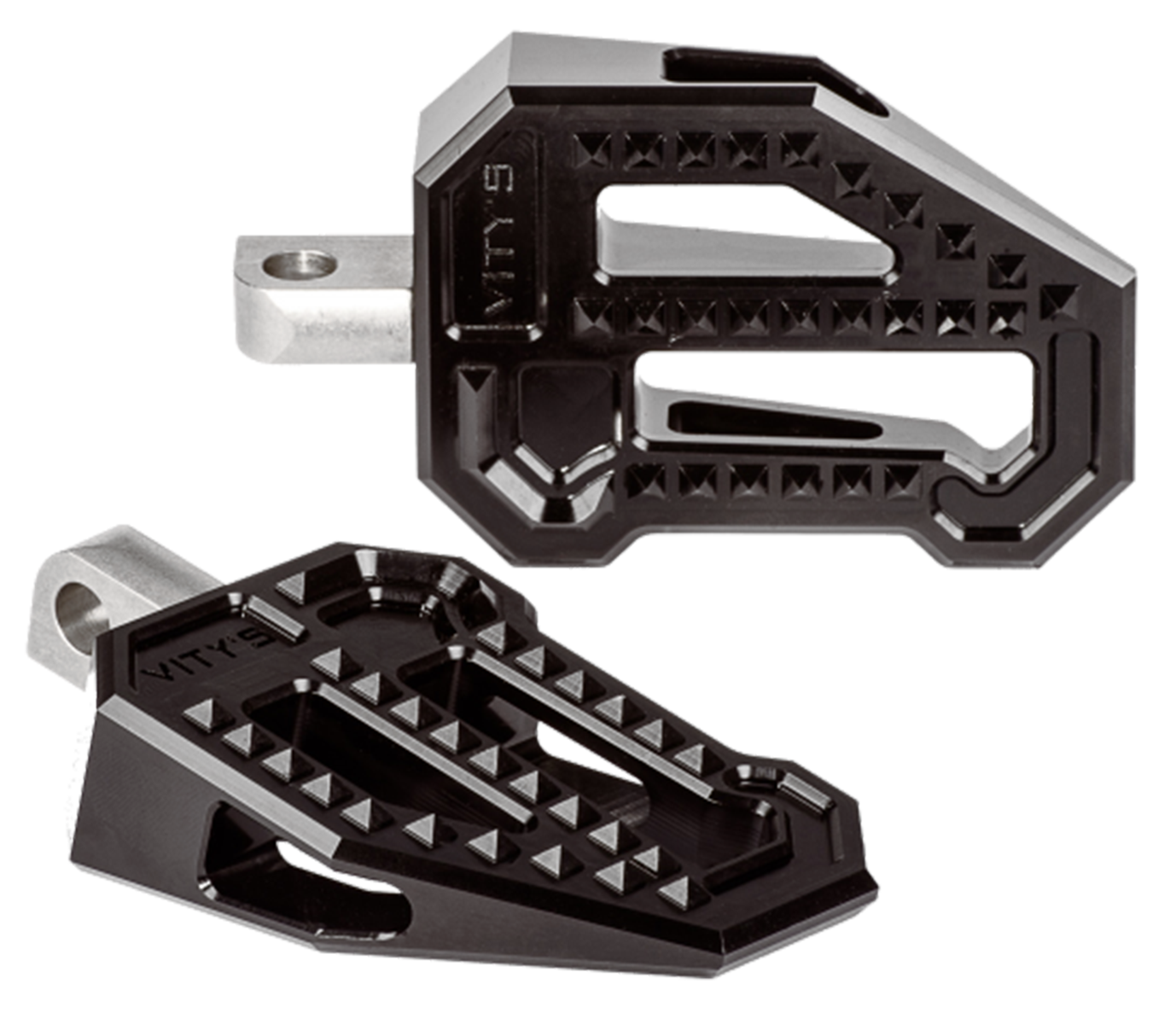 Vity's Design – BMX Pegs Black Driver - Softail 18+ Sportster21+ Pan america