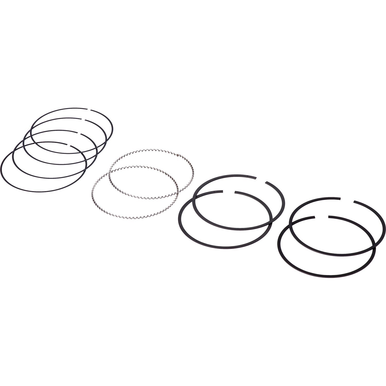 107" M8 chrome piston ring set. +.020" 17-24 107" M8 (NU) - Bild 2