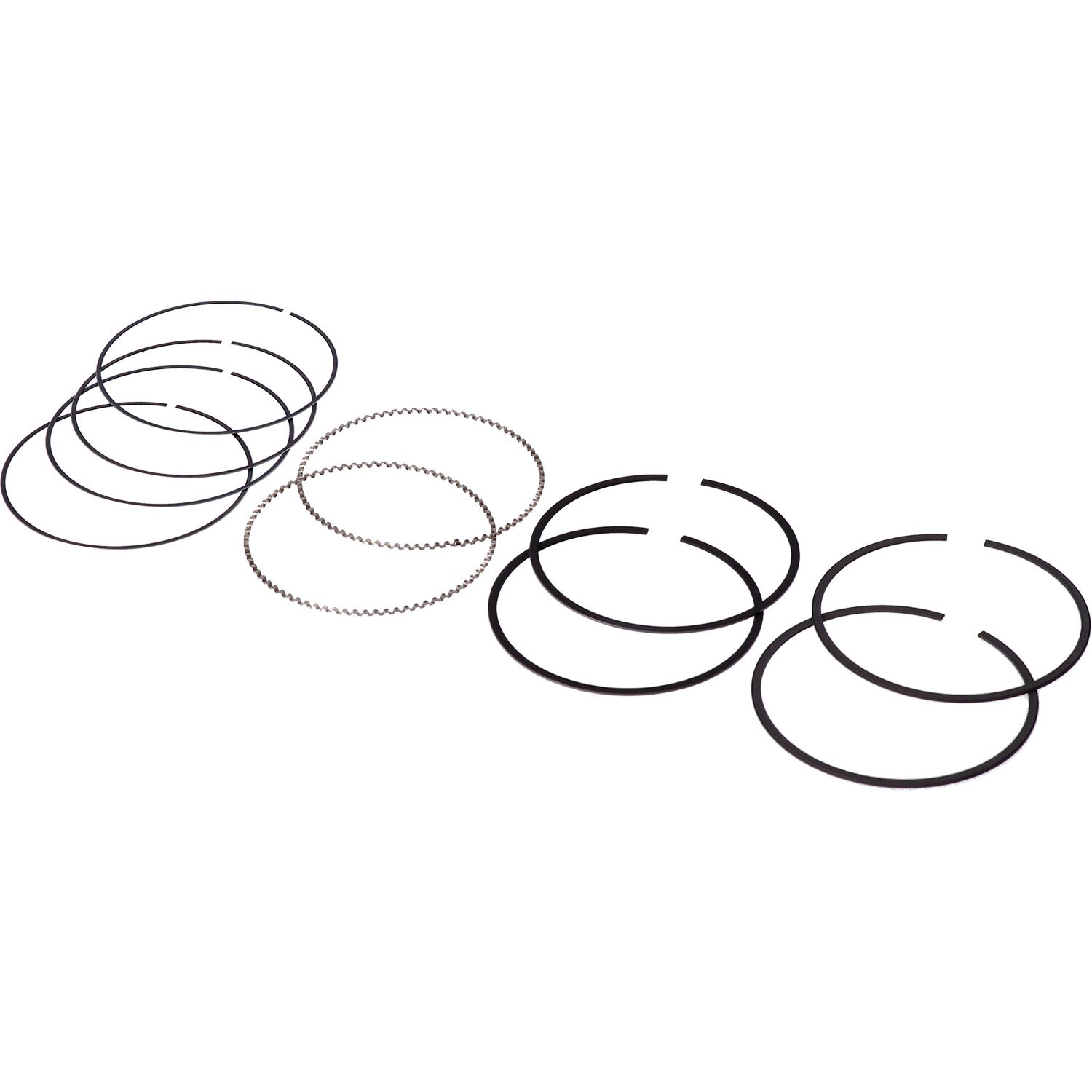 114" M8 chrome piston ring set. +.020" 17-25 114" M8 - Bild 2
