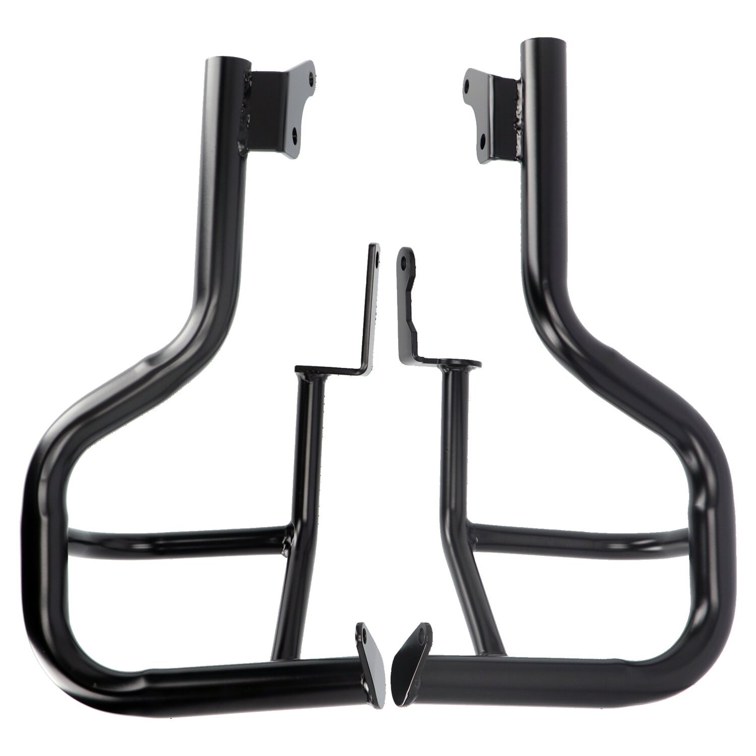 38mm ''Fat Bar'' engine guard. Gloss black Kawasaki: Vulcan S