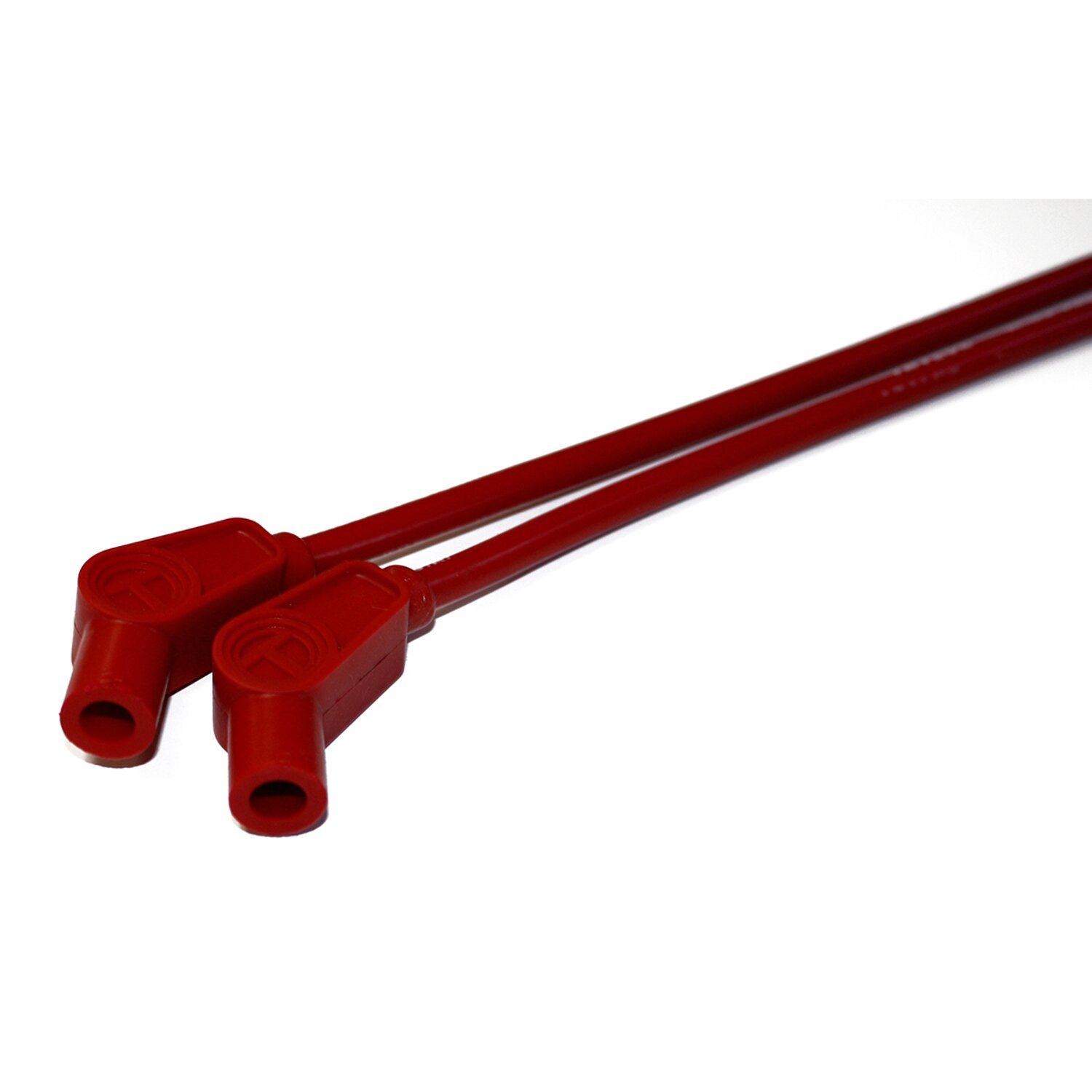 8mm Spiro-Pro universal spark plug wire set. Red Universal for use with pre-Twin Cam style coils