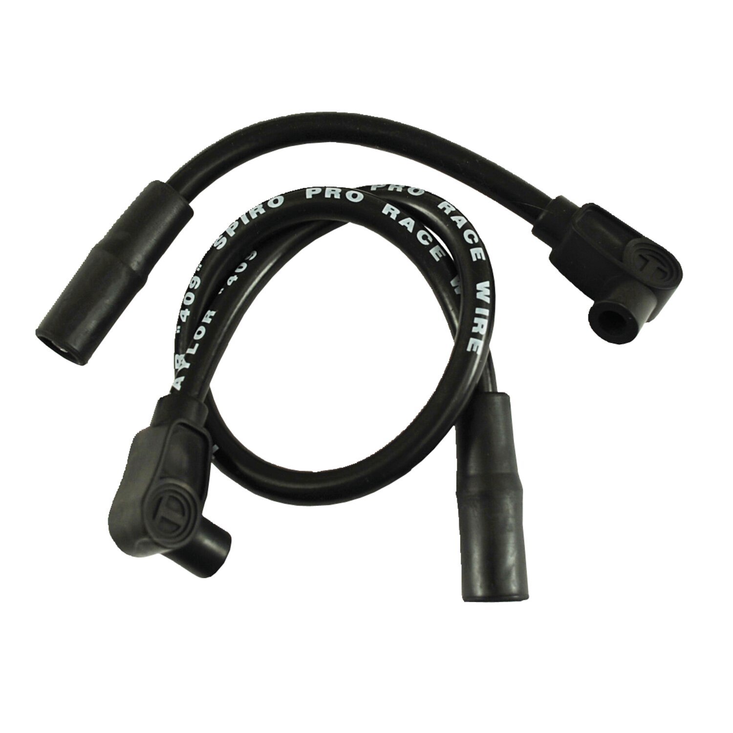 409 Pro-Race spark plug wire set. Black 00-17 Softail (Excl. 08-11 FXCW/C; 11-13 FXS Blackline; 13-16 FXSB Breakout)