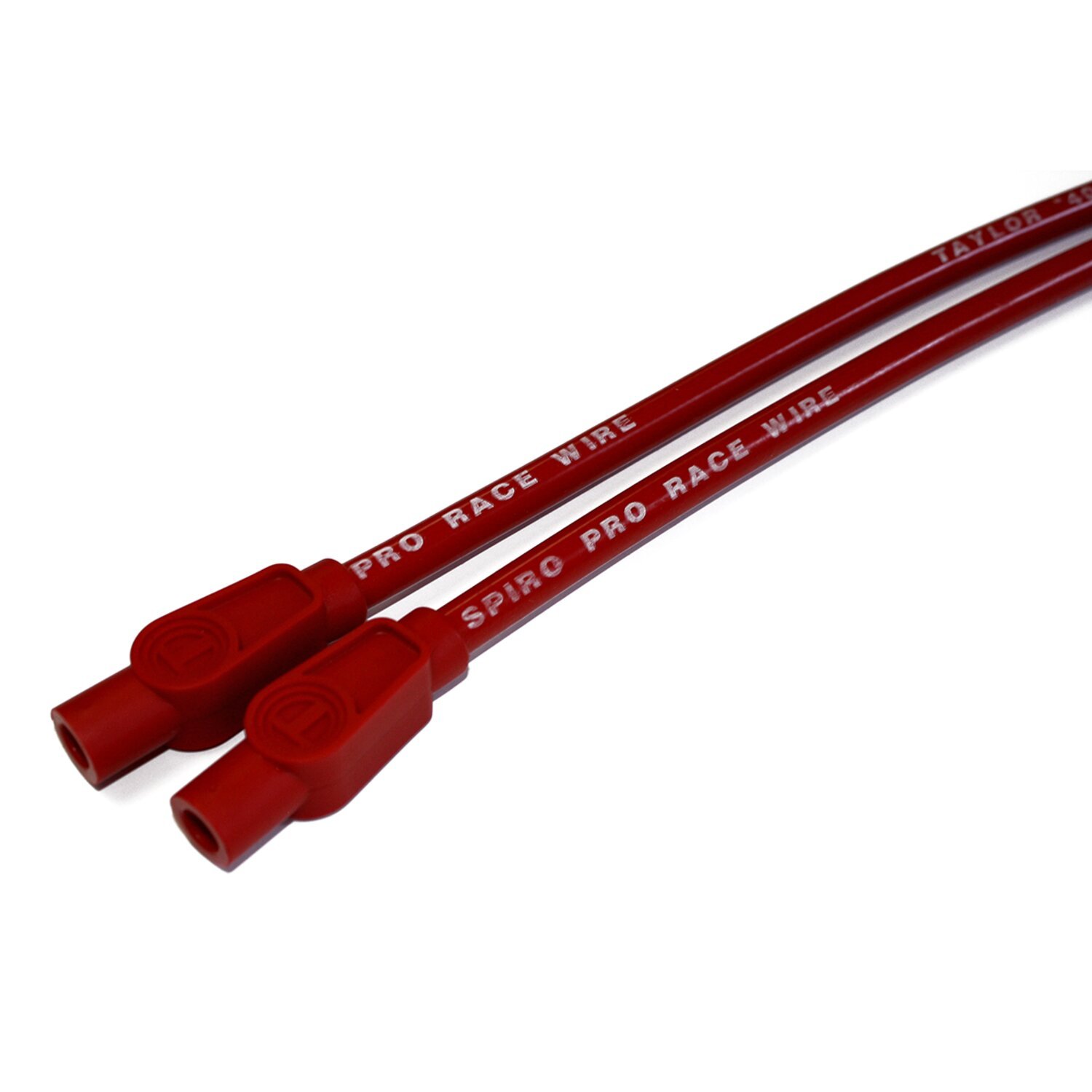 409 Pro-Race spark plug wire set. Red 99-08 FLT/Touring with inj; 04-06 XL Sportster (Excl. 2004 XL1200S) (NU)