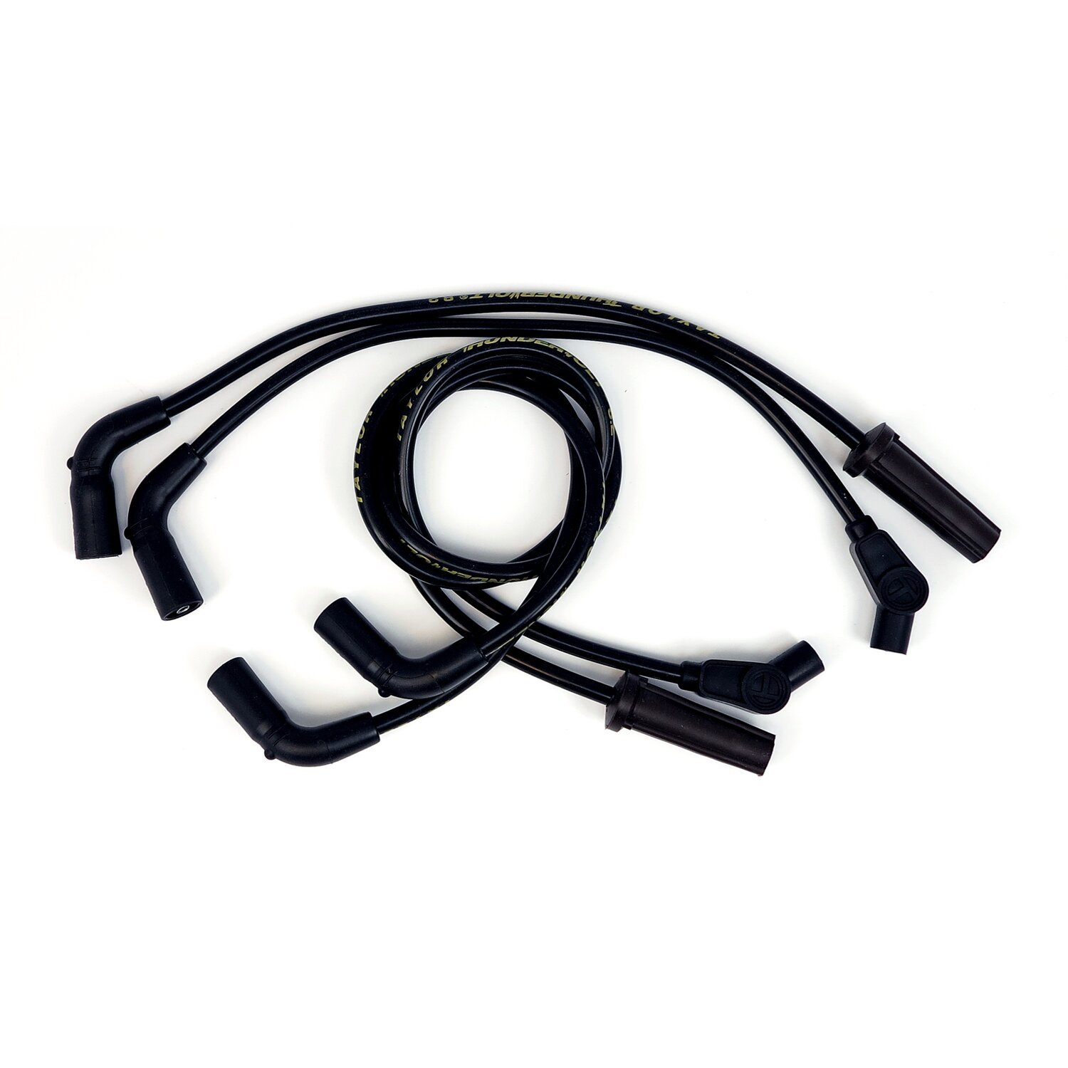 8.2mm ThunderVolt spark plug wire set. Black 17-25 Touring