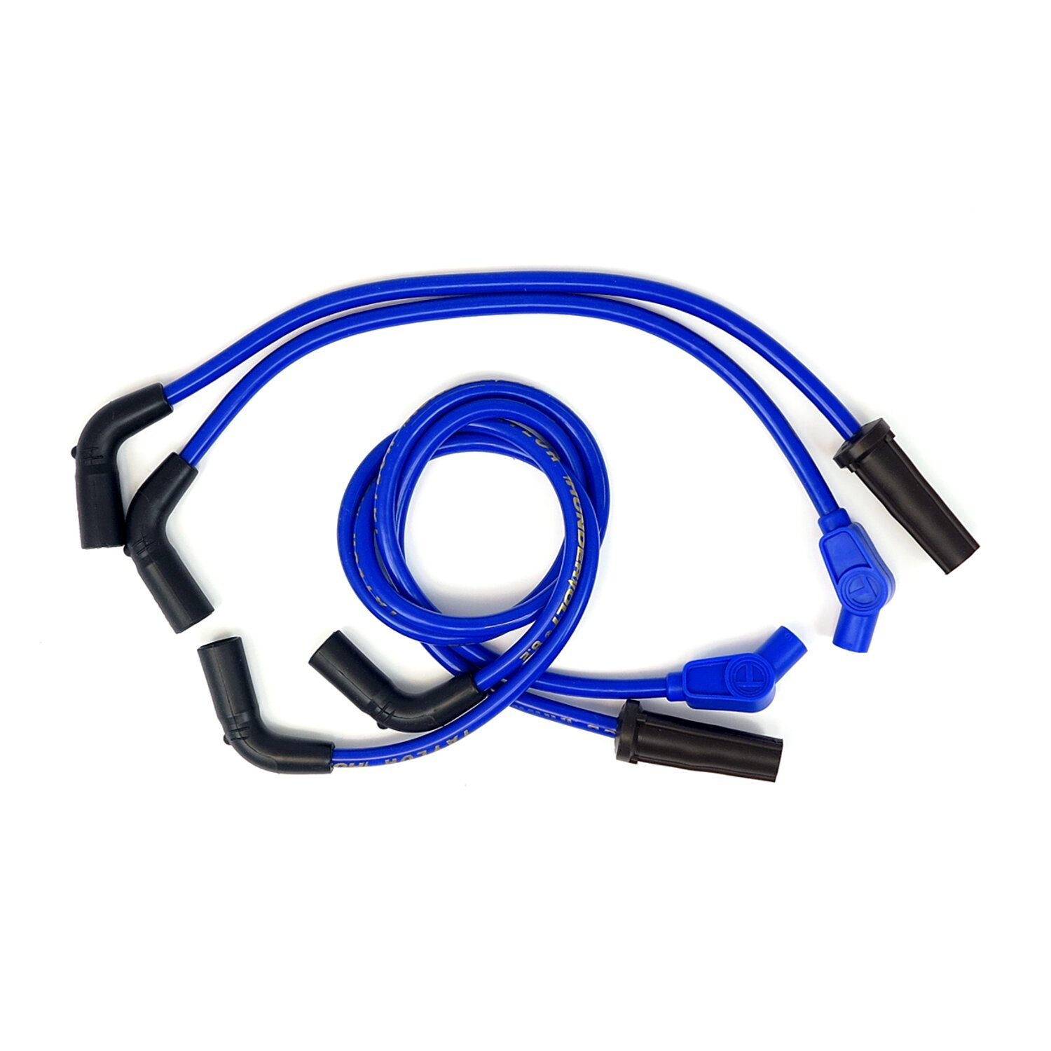 8.2mm ThunderVolt spark plug wire set. Blue 17-25 Touring