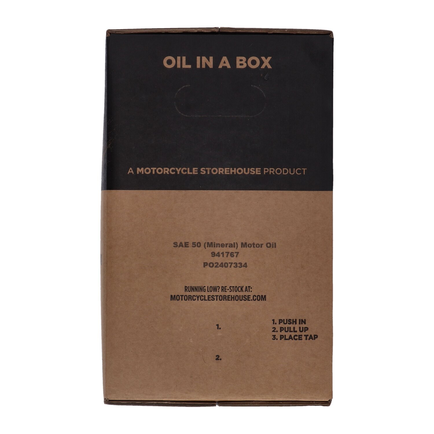 SAE 50 (Mineral) motor oil. 20 liter box 36-84 Big Twin; 57-85 XL Sportster. (Excl. Evo engines) (NU) - Bild 2