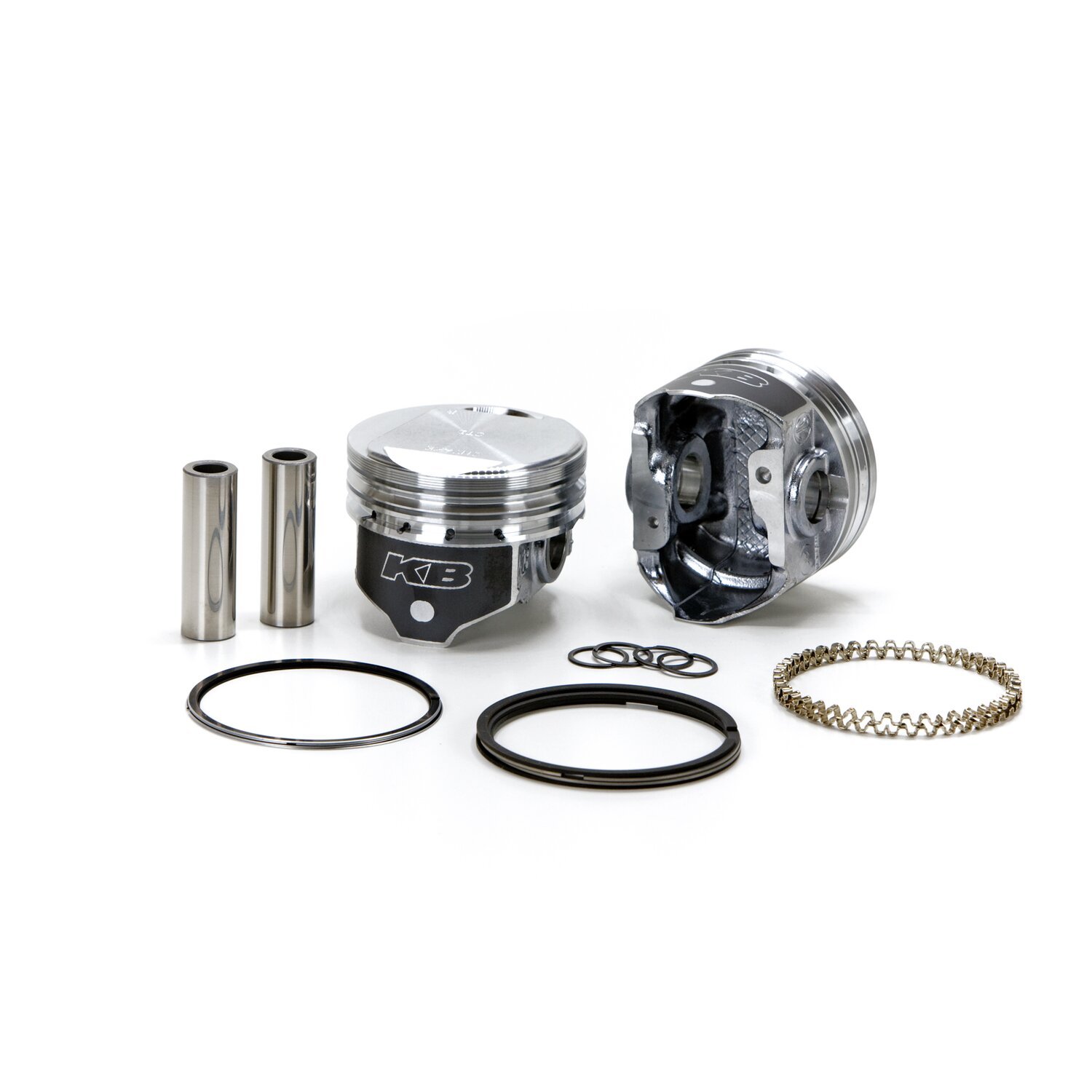 KB Performance, 1340cc Evo B.T. pop-up piston kit. +.010" 84-99 1340 Evo Big Twin - Bild 2