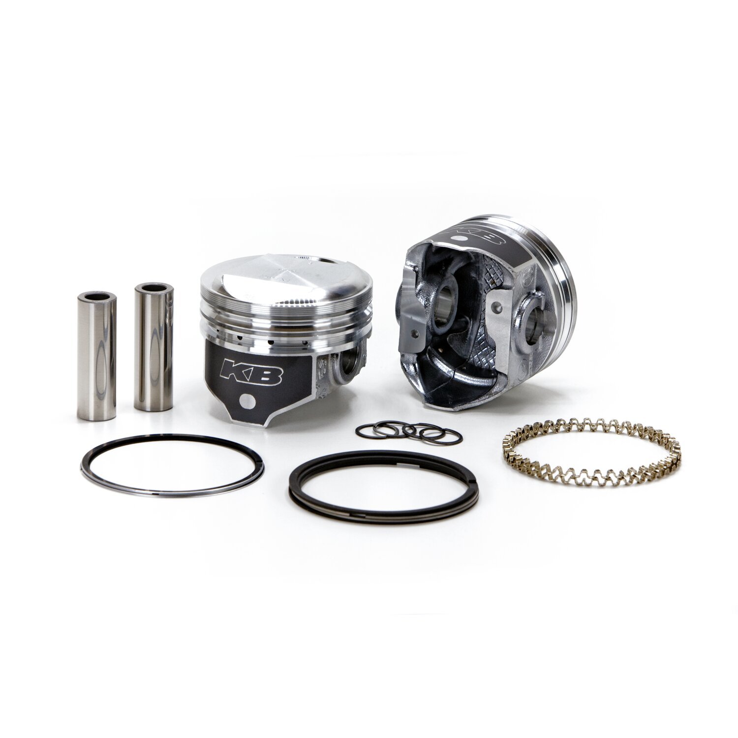 KB Performance, 1340cc Evo B.T. pop-up piston kit. +.020" 84-99 1340 Evo Big Twin - Bild 2