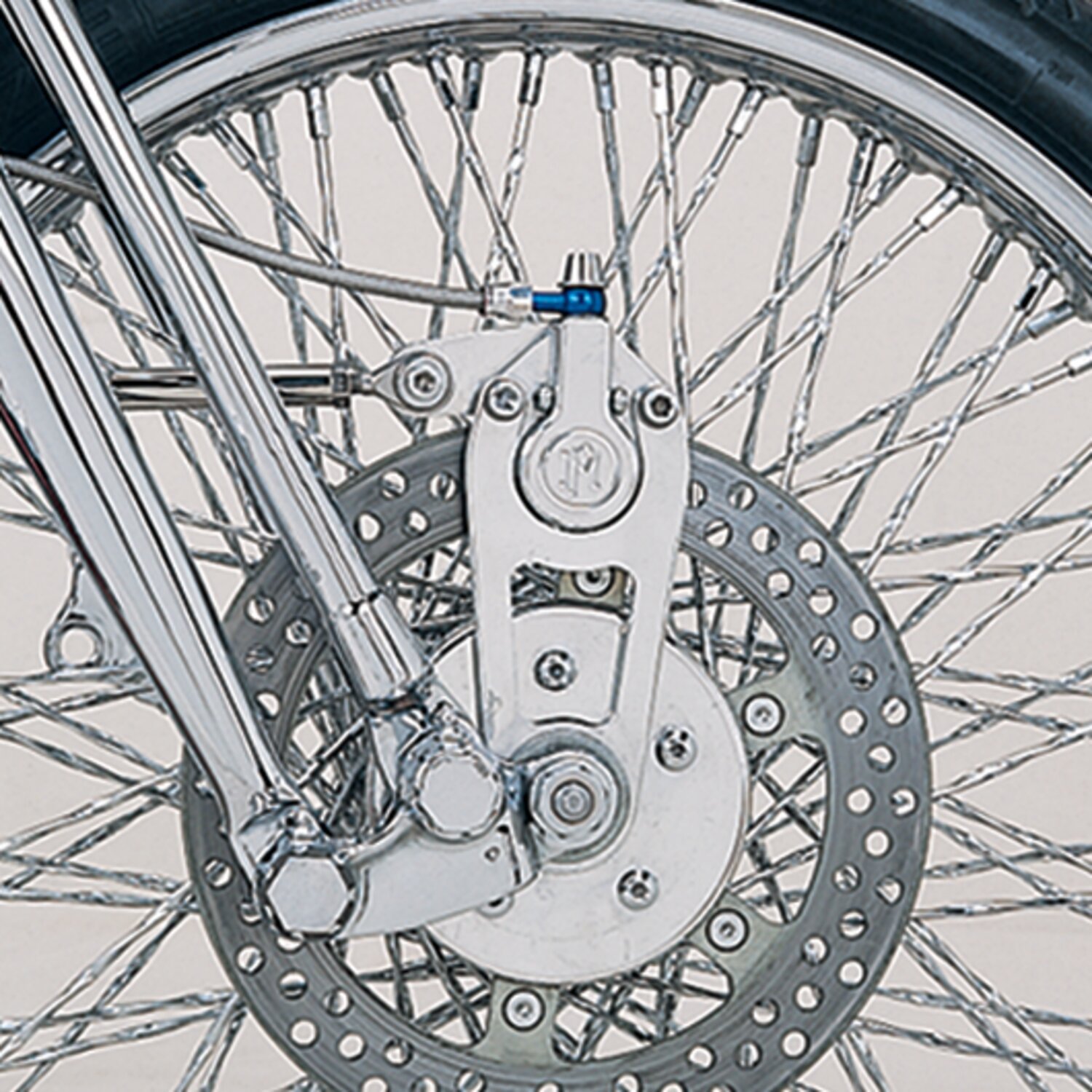 PM, Caliper bracket for 125-2 2-piston calipers. 13" disc