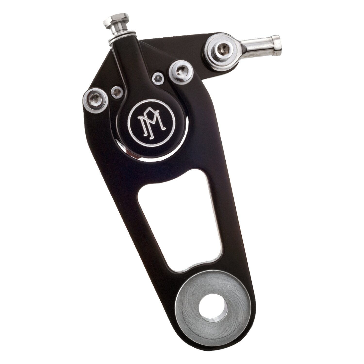 PM, Caliper bracket for 125-2 2-piston calipers. 10" disc